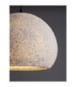 Pashio 45cm Classic Dome Pendant Ceiling Light White Black E27 1x12W-7