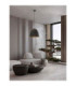 Solis 50cm Dome Pendant Ceiling Light Sandy Black E27 1x12W-2