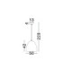 Solis 50cm Dome Pendant Ceiling Light Sandy Black E27 1x12W-7