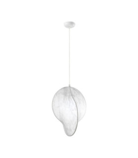 Esperia 53cm Pendant Ceiling Light White E27 1x12W-1