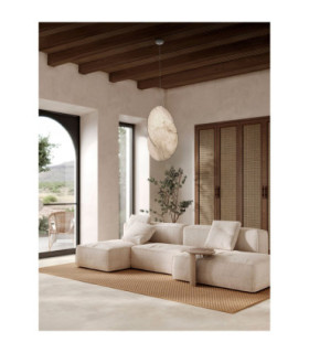 Esperia 62cm Pendant Ceiling Light White E27 1x12W-2
