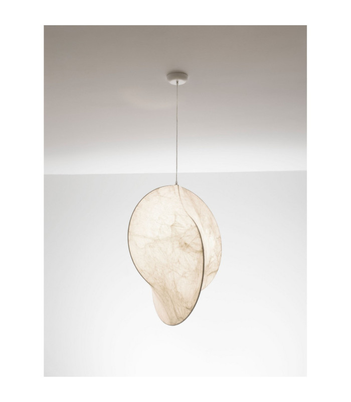 Esperia 62cm Pendant Ceiling Light White E27 1x12W-4