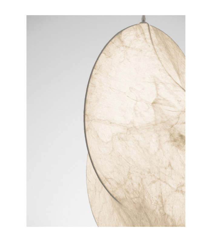 Esperia 62cm Pendant Ceiling Light White E27 1x12W-6