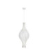 Seda 38cm Pendant Ceiling Light White E27 1x12W-1