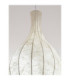 Seda 38cm Pendant Ceiling Light White E27 1x12W-7