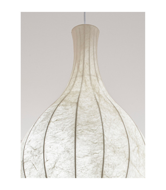 Seda 38cm Pendant Ceiling Light White E27 1x12W-7