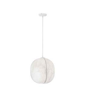 Pierida 42cm Pendant Ceiling Light Natural White E27 1x12W-1