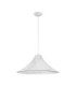 Oket 65cm Dome Pendant Ceiling Light Natural White E27 1x12W-1