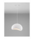 Aere 50cm Dome Pendant Ceiling Light Stone White E27 1x12W-4