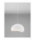 Aere 60cm Dome Pendant Ceiling Light Stone White E27 1x12W-4