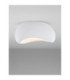 Aere 48cm Semi Flush Ceiling Light Stone White E27 1x12W-4