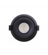 LED Recessed Round Downlight, Black/Black, 60 deg. Beam Angle, 780lm, 4000K, IP20, DRIVER NOT INC. - 5