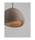 Aere 50cm Dome Pendant Ceiling Light Stone Brown E27 1x12W-6