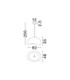 Aere 60cm Dome Pendant Ceiling Light Stone Brown E27 1x12W-6