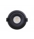 LED Recessed Round Downlight, Black/Black, 60 deg. Beam Angle, 780lm, 4000K, IP20, DRIVER NOT INC. - 7