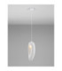 Tempus 18cm Pendant Ceiling Light Stone White LED G9 1x5W-4