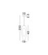Tempus 18cm Pendant Ceiling Light Stone White LED G9 1x5W-6