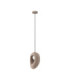 Tempus Short Pendant Ceiling Light Stone Brown LED G9 1x5W-1