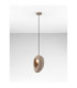 Tempus Short Pendant Ceiling Light Stone Brown LED G9 1x5W-4