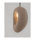 Tempus Short Pendant Ceiling Light Stone Brown LED G9 1x5W-5