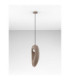Tempus Tall Pendant Ceiling Light Stone Brown LED G9 1x5W-3