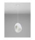 Tempus Pendant Ceiling Light Stone White E27 1x12W-3