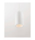 Dome Slim Pendant Ceiling Light Stone White E27 1x12W-6