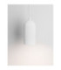 Dome Slim Pendant Ceiling Light Stone White E27 1x12W-7