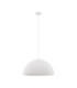 Starla 50cm Dome Pendant Ceiling Light Stone White E27 1x12W-1