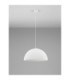 Starla 50cm Dome Pendant Ceiling Light Stone White E27 1x12W-3
