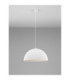 Starla 50cm Dome Pendant Ceiling Light Stone White E27 1x12W-4