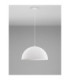 Starla 60cm Dome Pendant Ceiling Light Stone White E27 1x12W-3