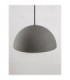 Starla 50cm Dome Pendant Ceiling Light Stone Grey E27 1x12W-6