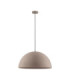 Starla 60cm Dome Pendant Ceiling Light Stone Brown E27 1x12W-1