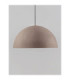 Starla 60cm Dome Pendant Ceiling Light Stone Brown E27 1x12W-5