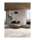 Talcum 42cm Dome Pendant Ceiling Light Black E27 1x12W-2
