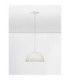 Lalu 40cm Dome Pendant Ceiling Light Sandy White E27 1x12W-3