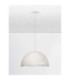 Lalu 60cm Dome Pendant Ceiling Light Sandy White E27 1x12W-3