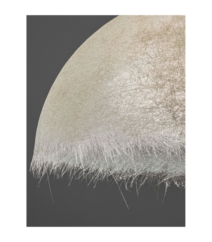Lalu 60cm Dome Pendant Ceiling Light Sandy White E27 1x12W-6