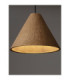 Joelle 30cm Dome Pendant Ceiling Light Rough Oak E27 1x12W-7