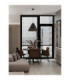 Joelle 45cm Dome Pendant Ceiling Light Rough Black E27 1x12W-2