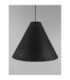 Joelle 45cm Dome Pendant Ceiling Light Rough Black E27 1x12W-5