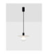 Vrahos Dome Pendant Ceiling Light Beige E27 1x12W-4