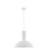 Ammos II 50cm Dome Pendant Ceiling Light White E27 1x12W-1