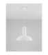 Ammos II 50cm Dome Pendant Ceiling Light White E27 1x12W-3