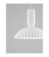 Ammos II 50cm Dome Pendant Ceiling Light White E27 1x12W-5