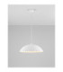 Ammos 50cm Dome Pendant Ceiling Light White E27 1x12W-4