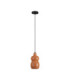 Theros Slim Pendant Ceiling Light Terracotta E27 1x12W-1