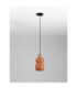 Theros Slim Pendant Ceiling Light Terracotta E27 1x12W-3
