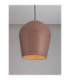 Omio 29cm Dome Pendant Ceiling Light Red Sandstone E27 1x12W IP55-5
